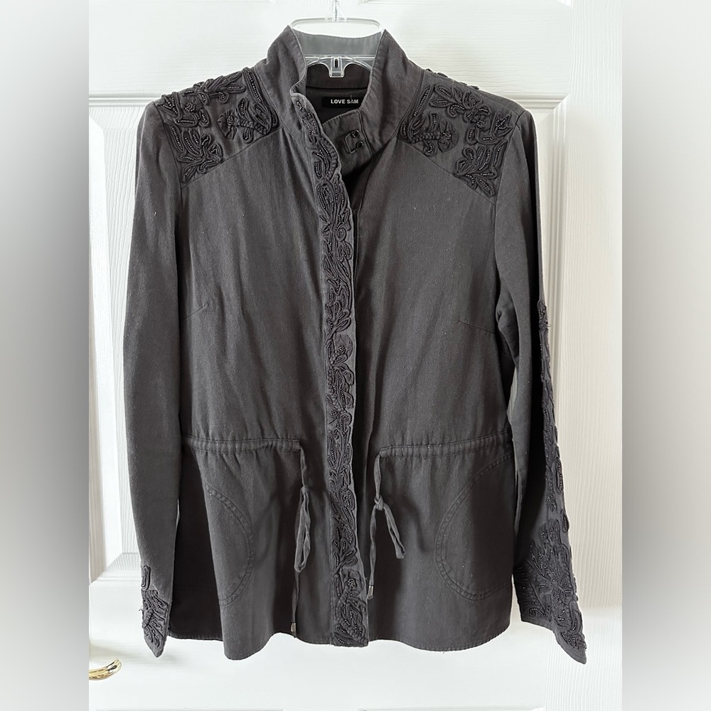 Anthropologie - Love Sam Brand, Embellished Jacket